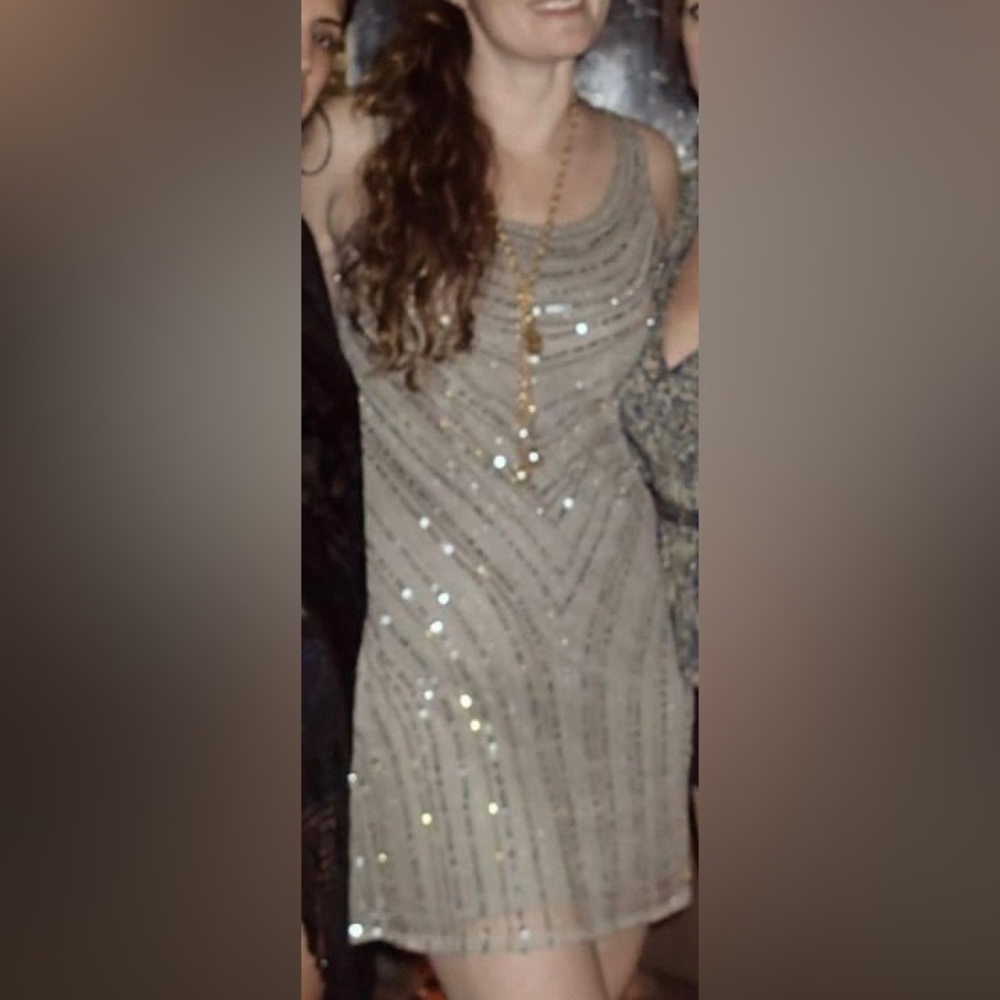 PISARRO NIGHTS Sequined dress